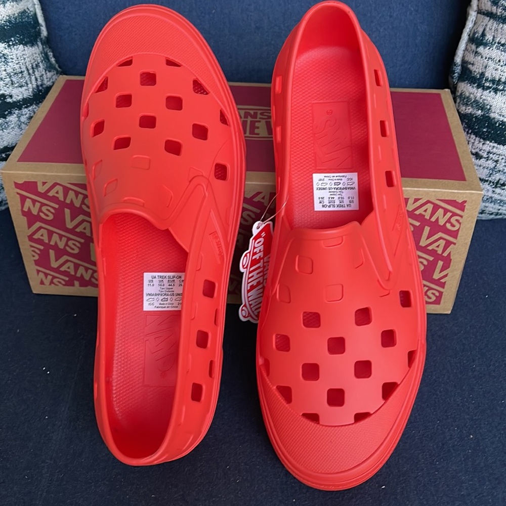 Vans Trek Slip-On Orange MEN`S - Picture 13 of 16